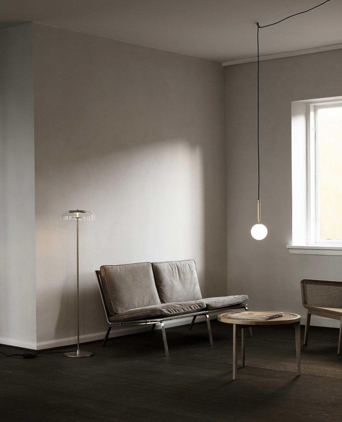 Aurelion Brass Industrial Pendant Light