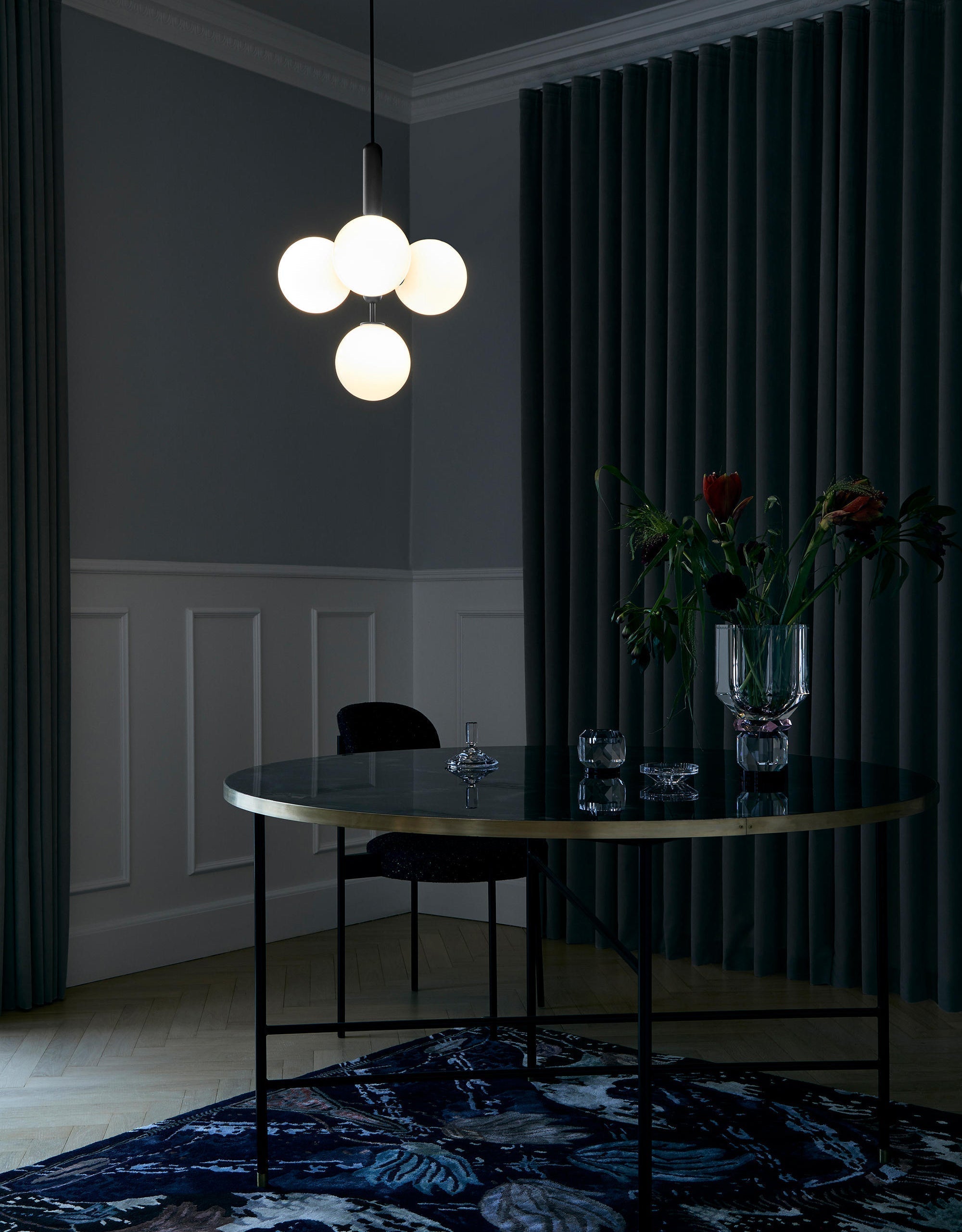 Aurelion Brass Industrial Pendant Light