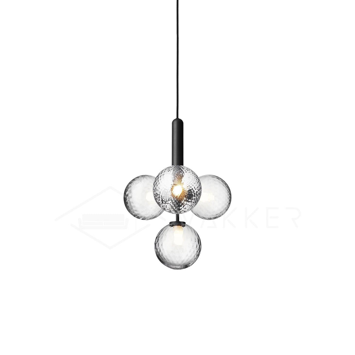 Lioraraya Glass Classic Industrial Pendant Light