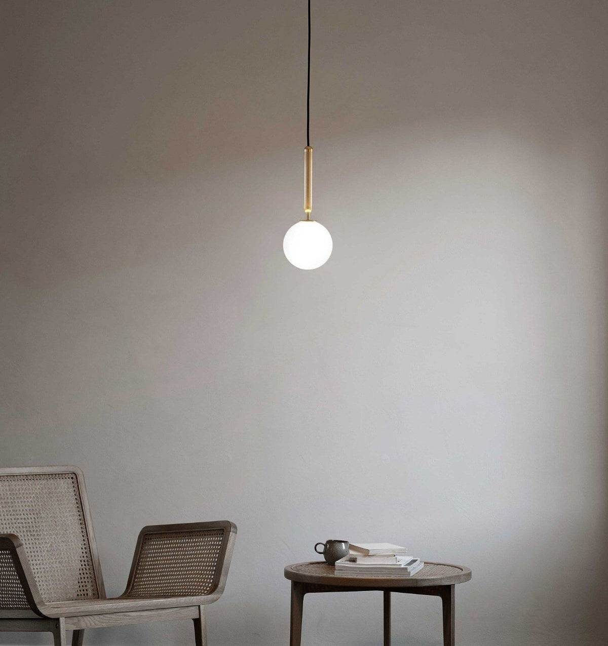 Teloza Brass Industrial Pendant Light