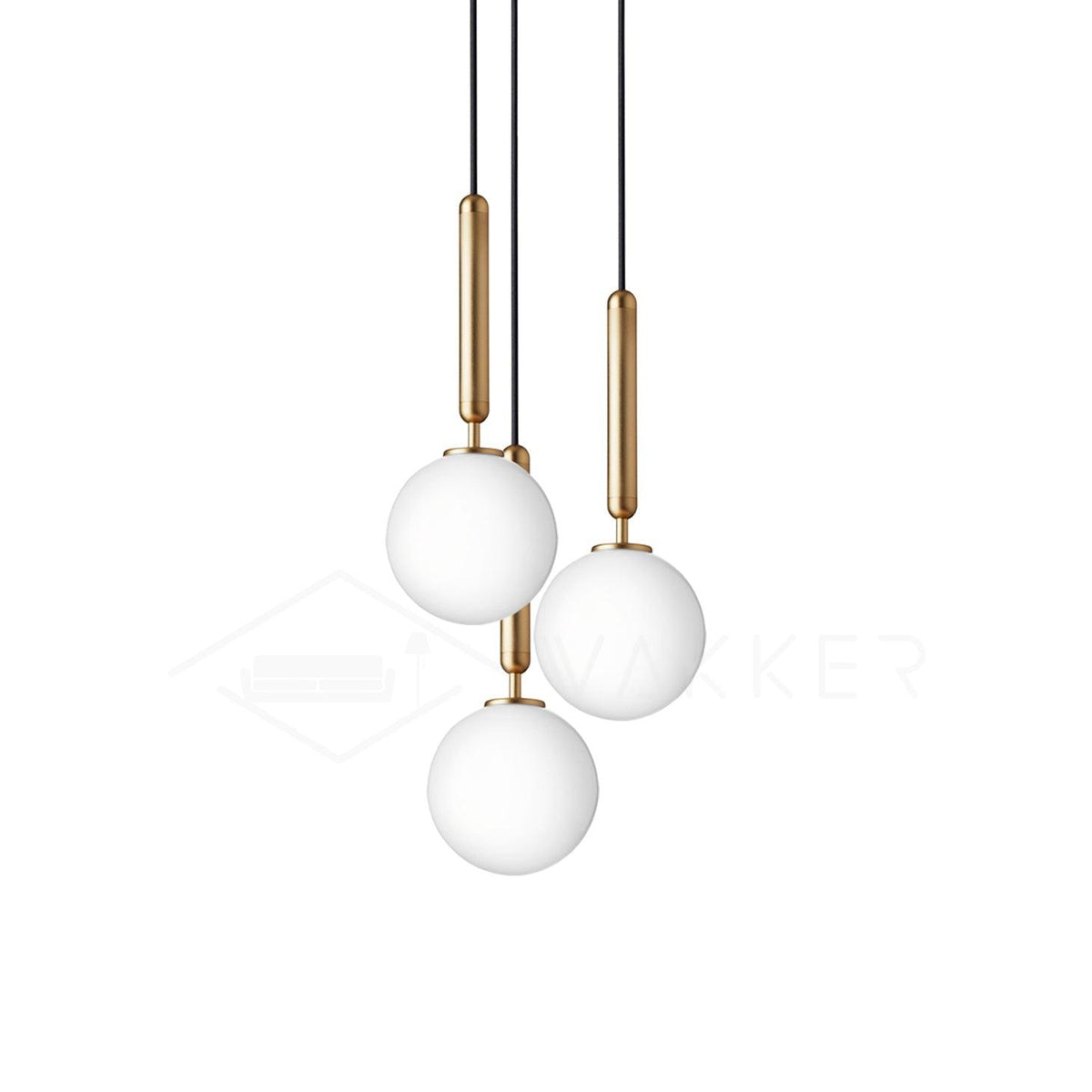 Teloza Brass Industrial Pendant Light