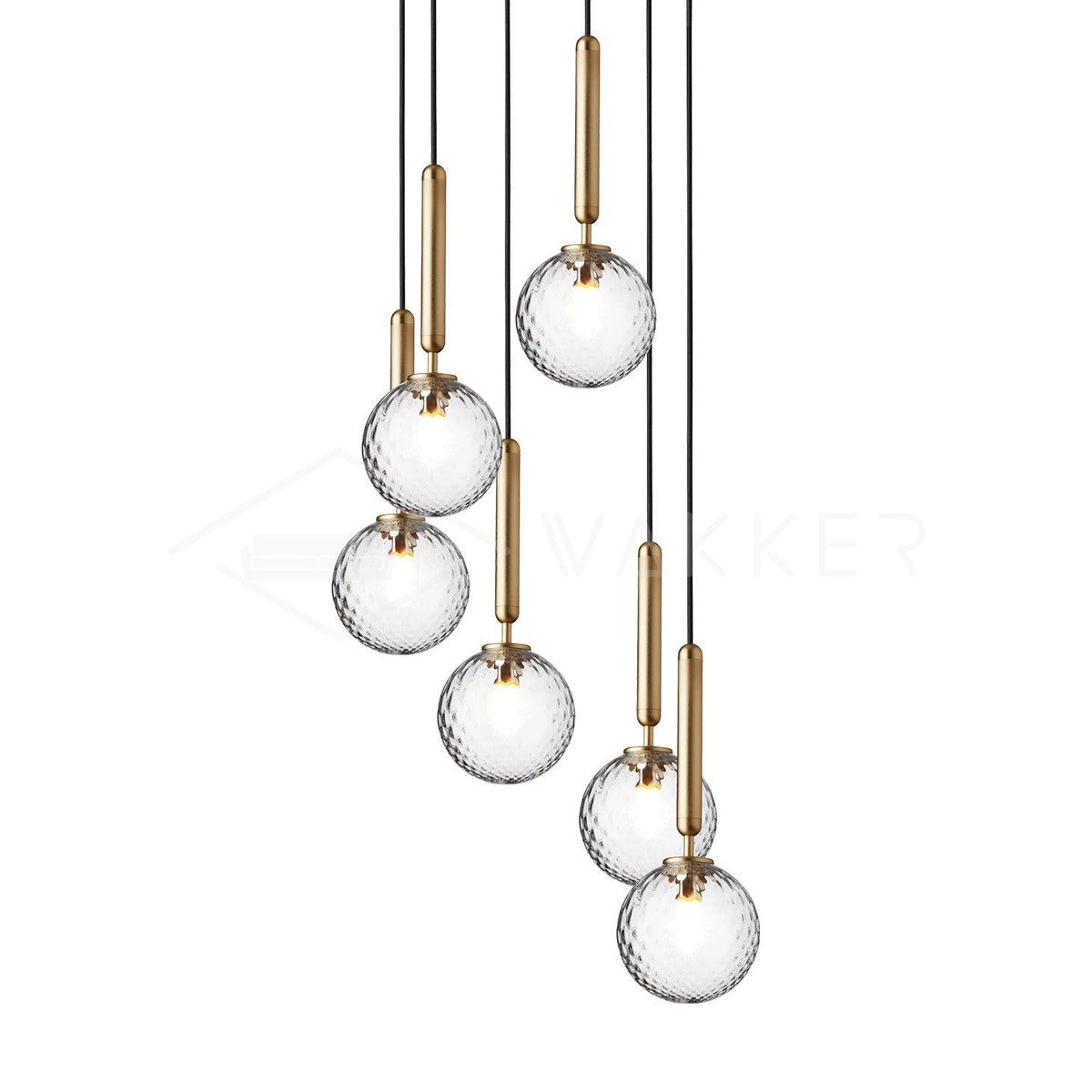 Lioraraya Glass Classic Industrial Pendant Light