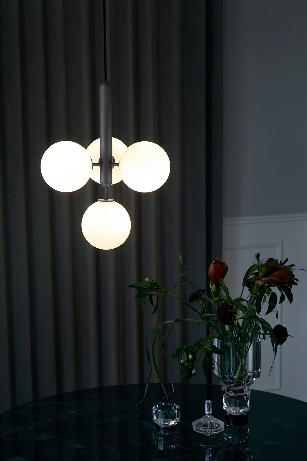 Teloza Brass Industrial Pendant Light