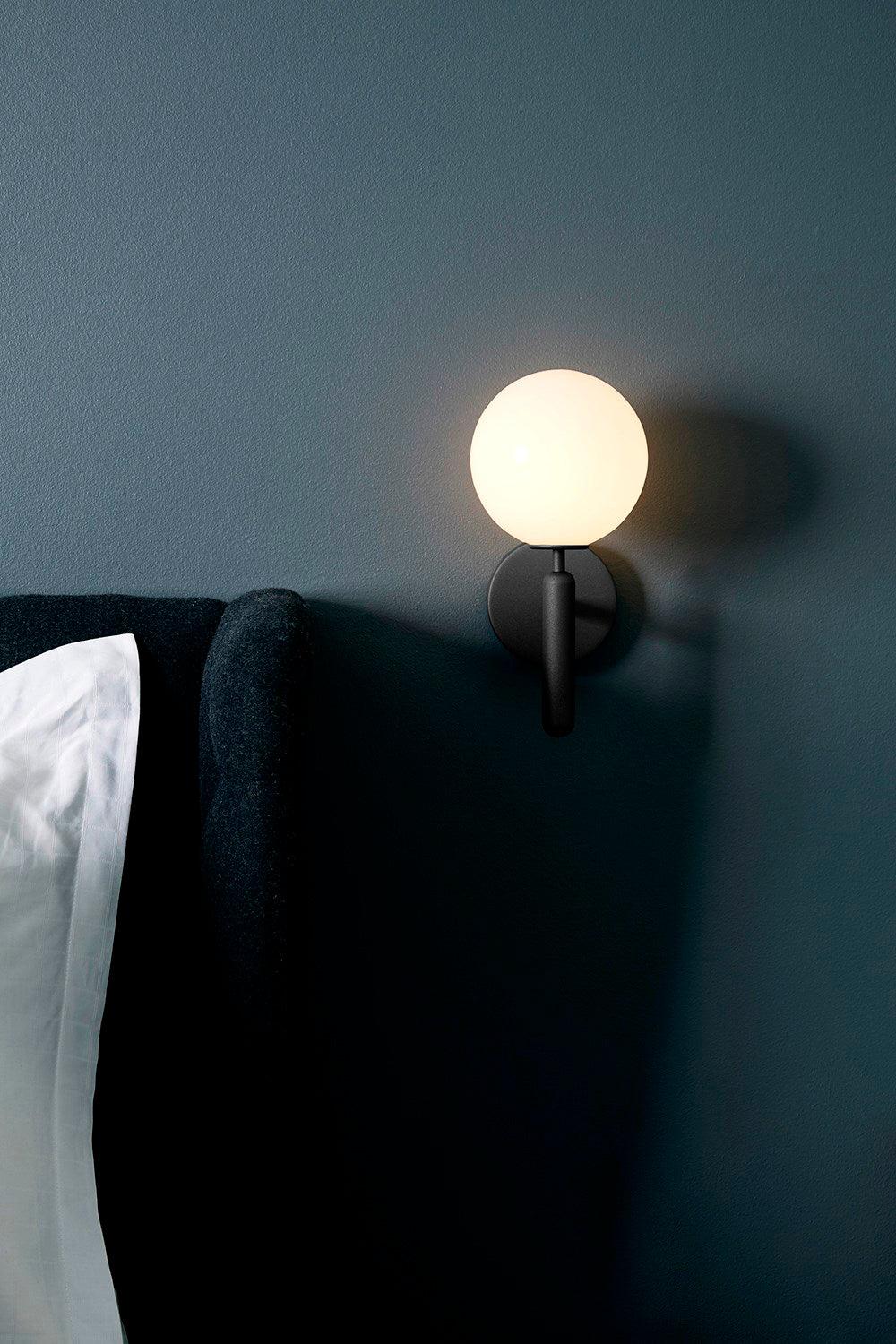 Ilirila Modern Minimalist Brass Glass Wall Light