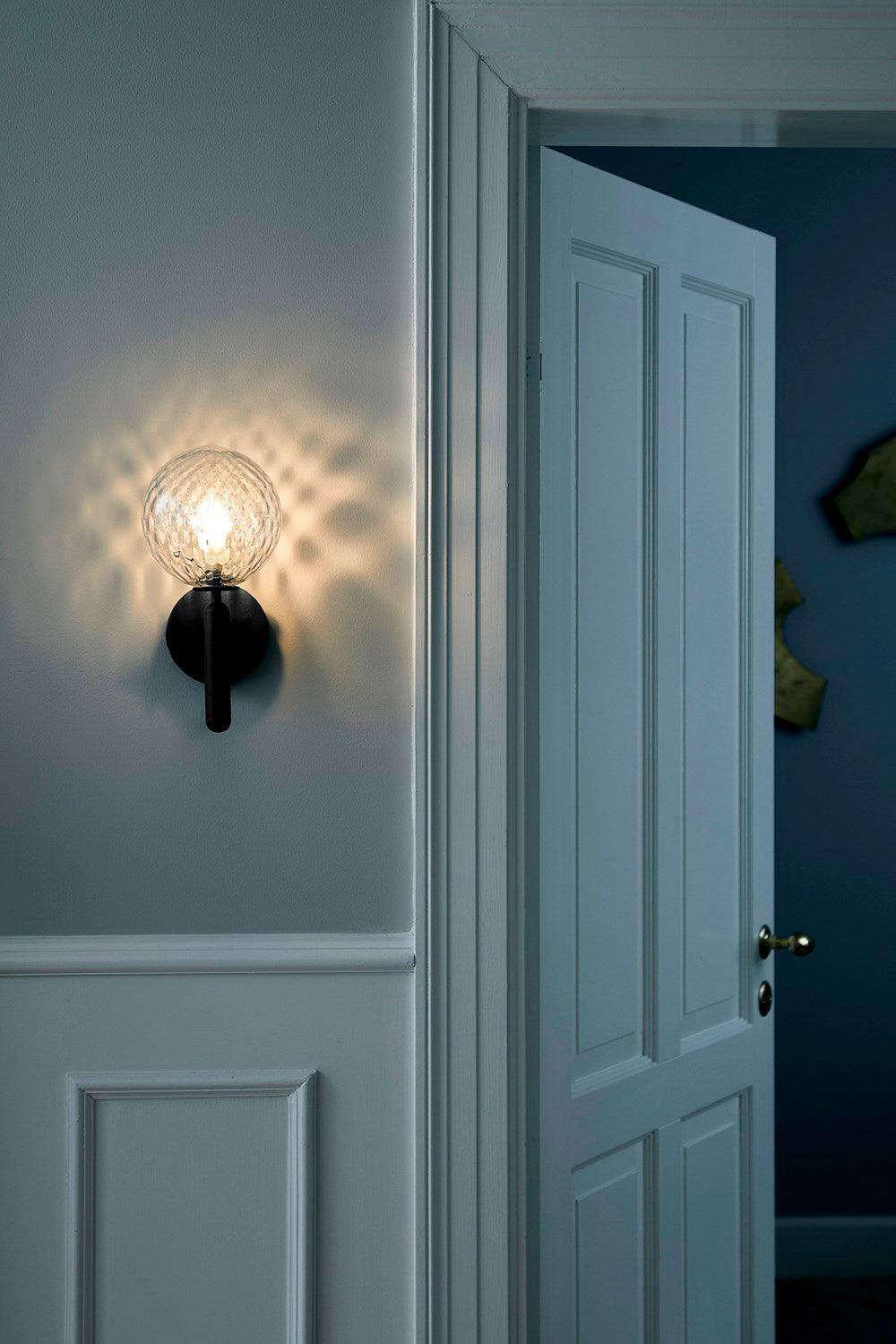 Ilirila Modern Minimalist Brass Glass Wall Light
