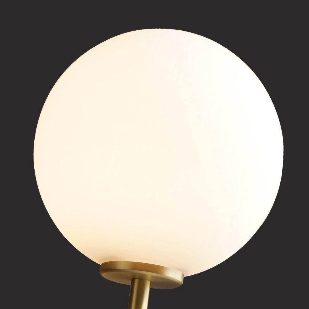 Kynlo Wall Lamp Plug In Glass Globe Nordic