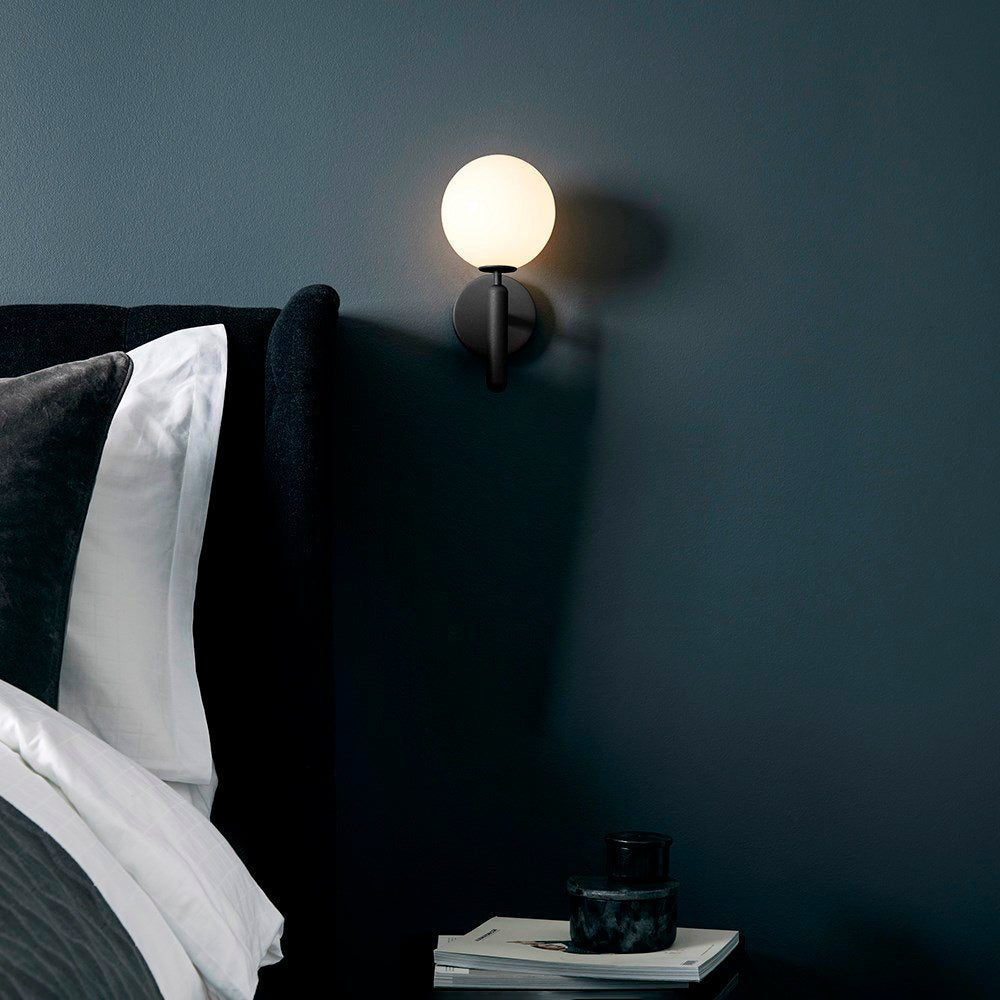 Ilirila Modern Minimalist Brass Glass Wall Light