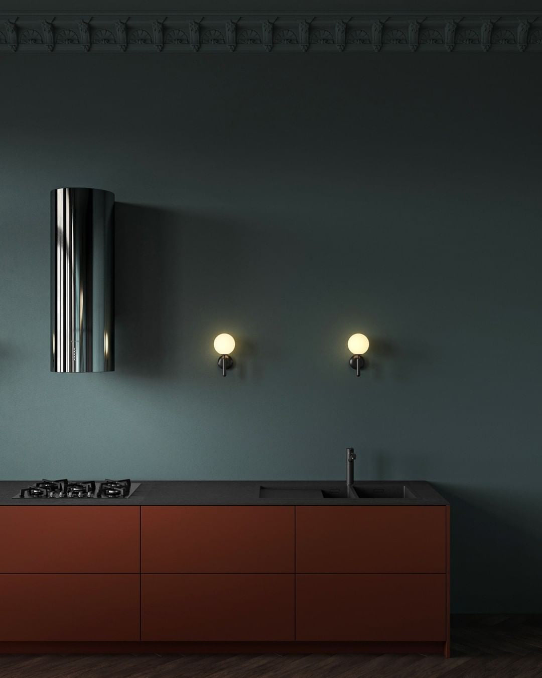 Culorara Modern Minimalist Brass Wall Lamp