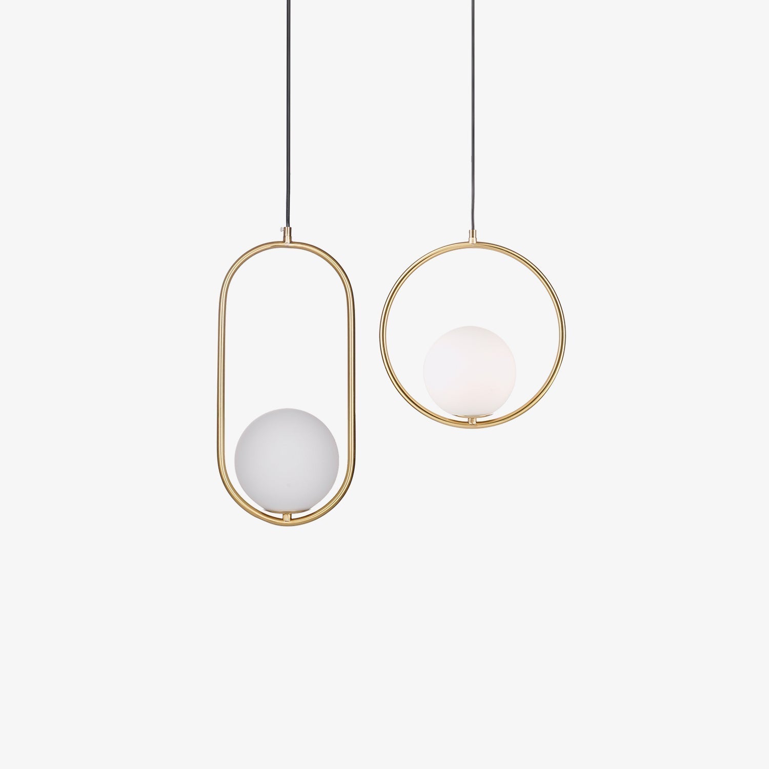 Valcendre Brass Pendant Swag Light