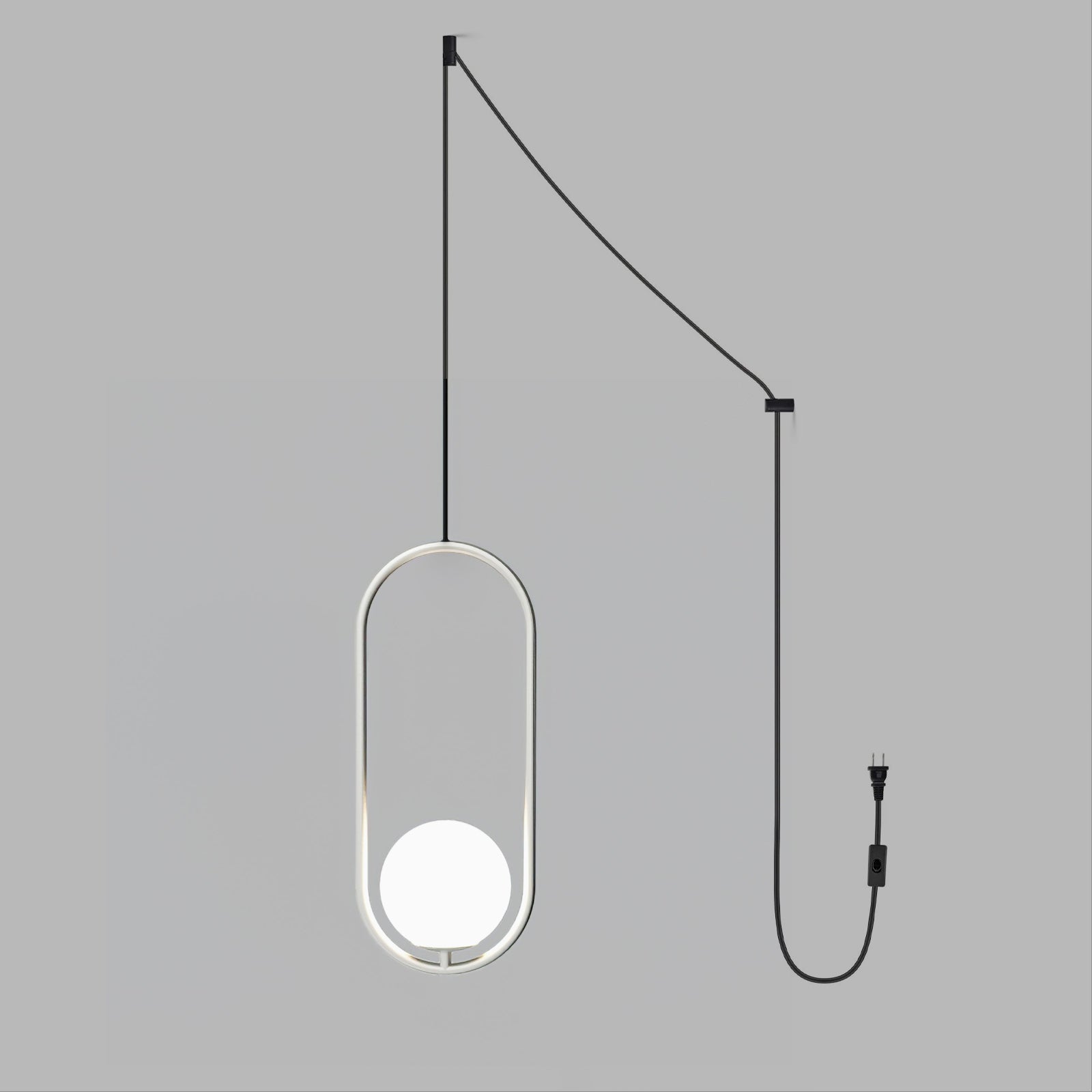 Caselora Modern Brass Pendant Light