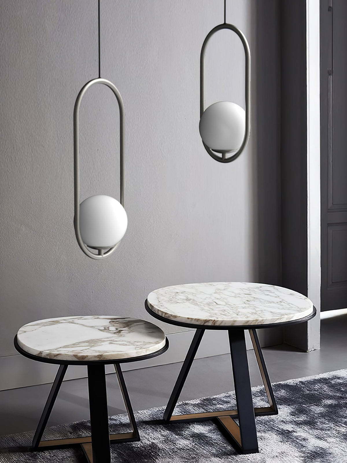 Orieria Pendant Lamp Brass Modern Ring