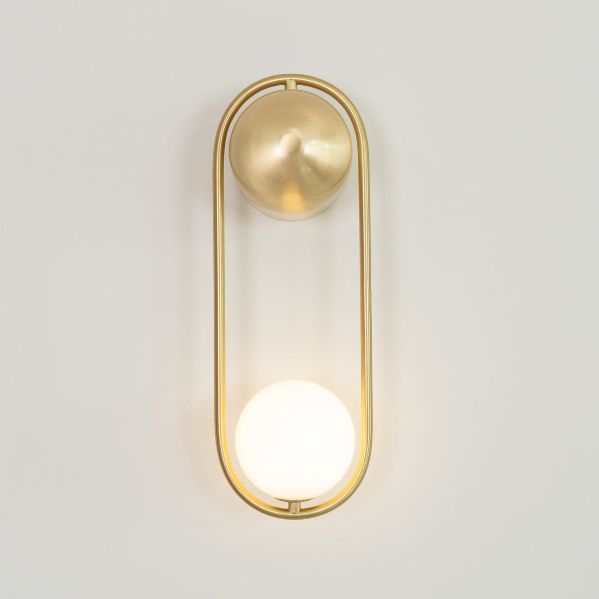 Solarine Radiain Brass Minimalist Wall Lamp