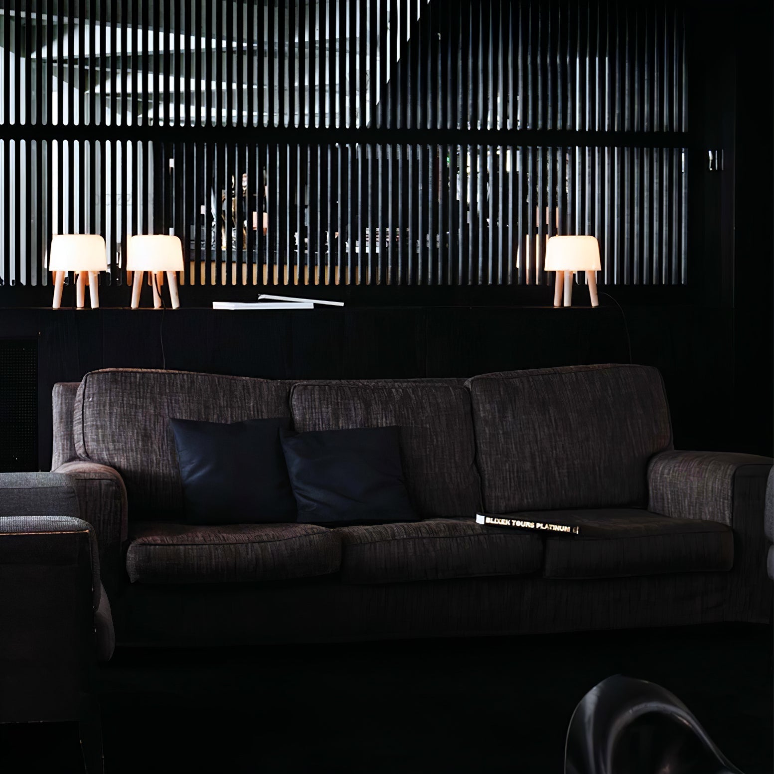 GlowPod Wood Milk Table Lamp