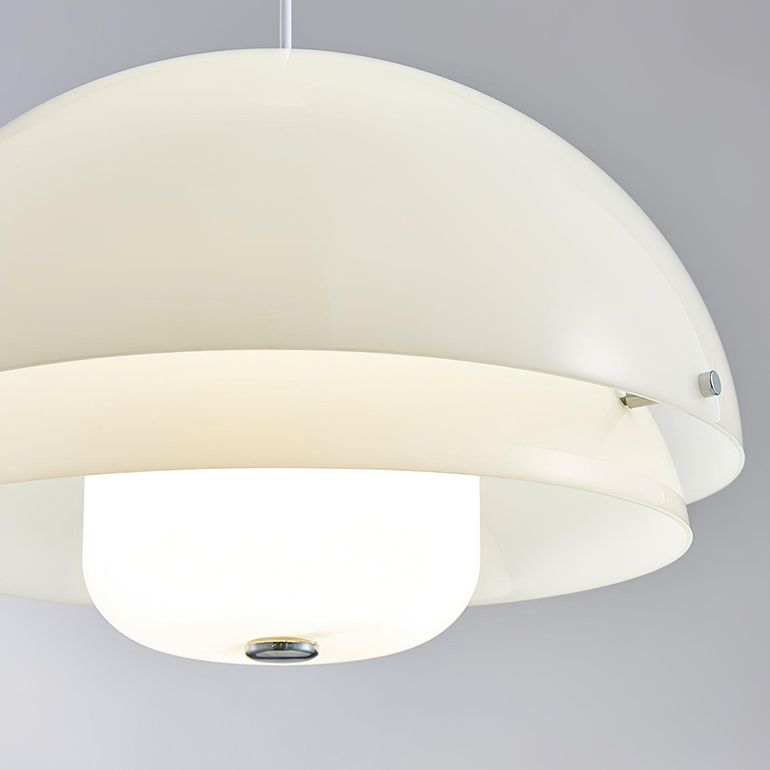 Velisena Unique Milk White Glass Pendant Lamp