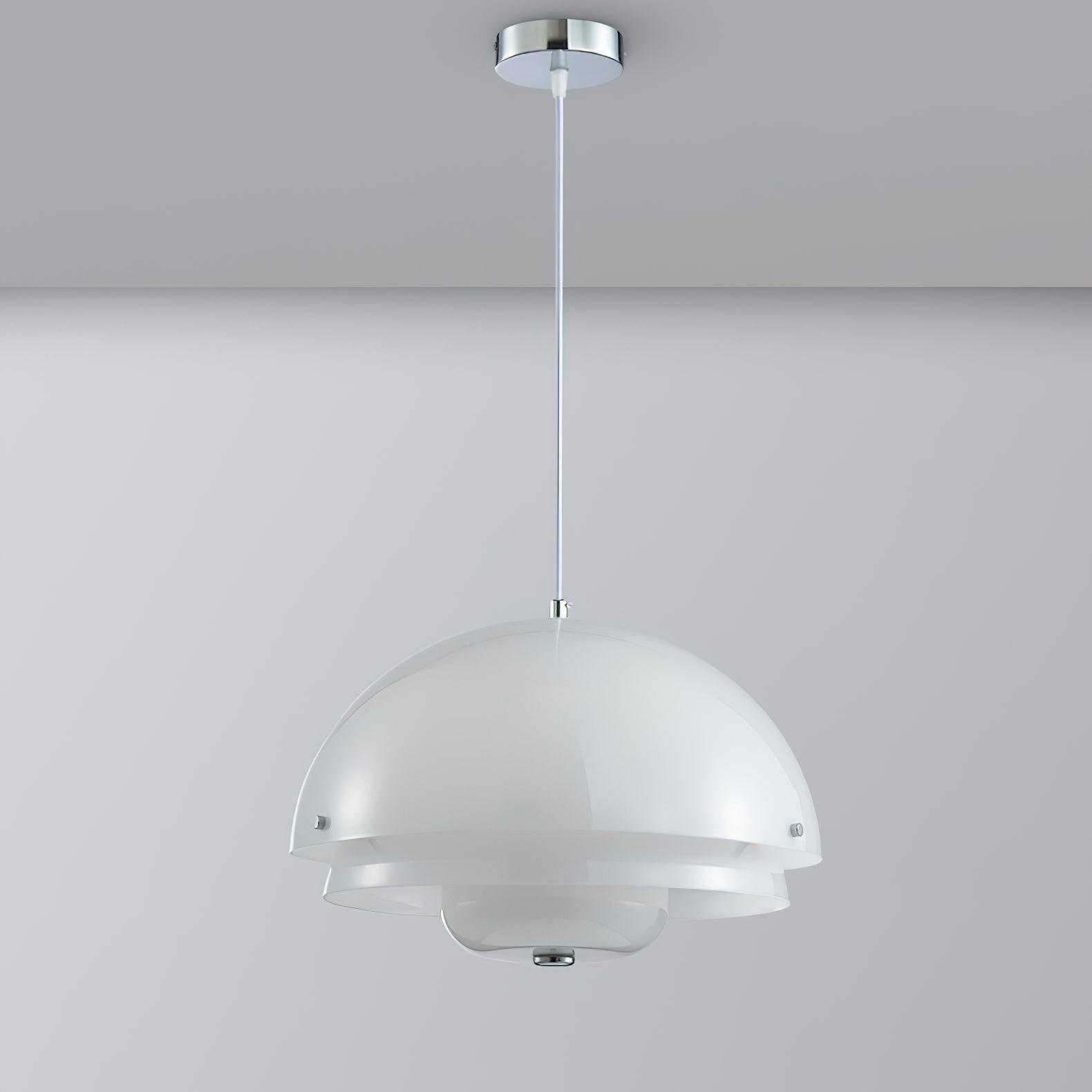Velisena Unique Milk White Glass Pendant Lamp