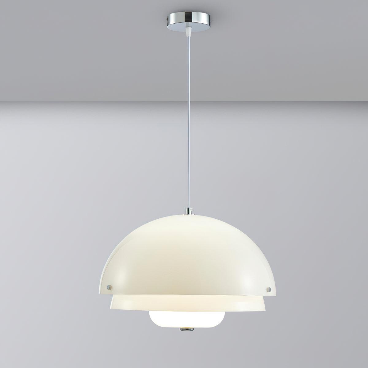 Velisena Unique Milk White Glass Pendant Lamp