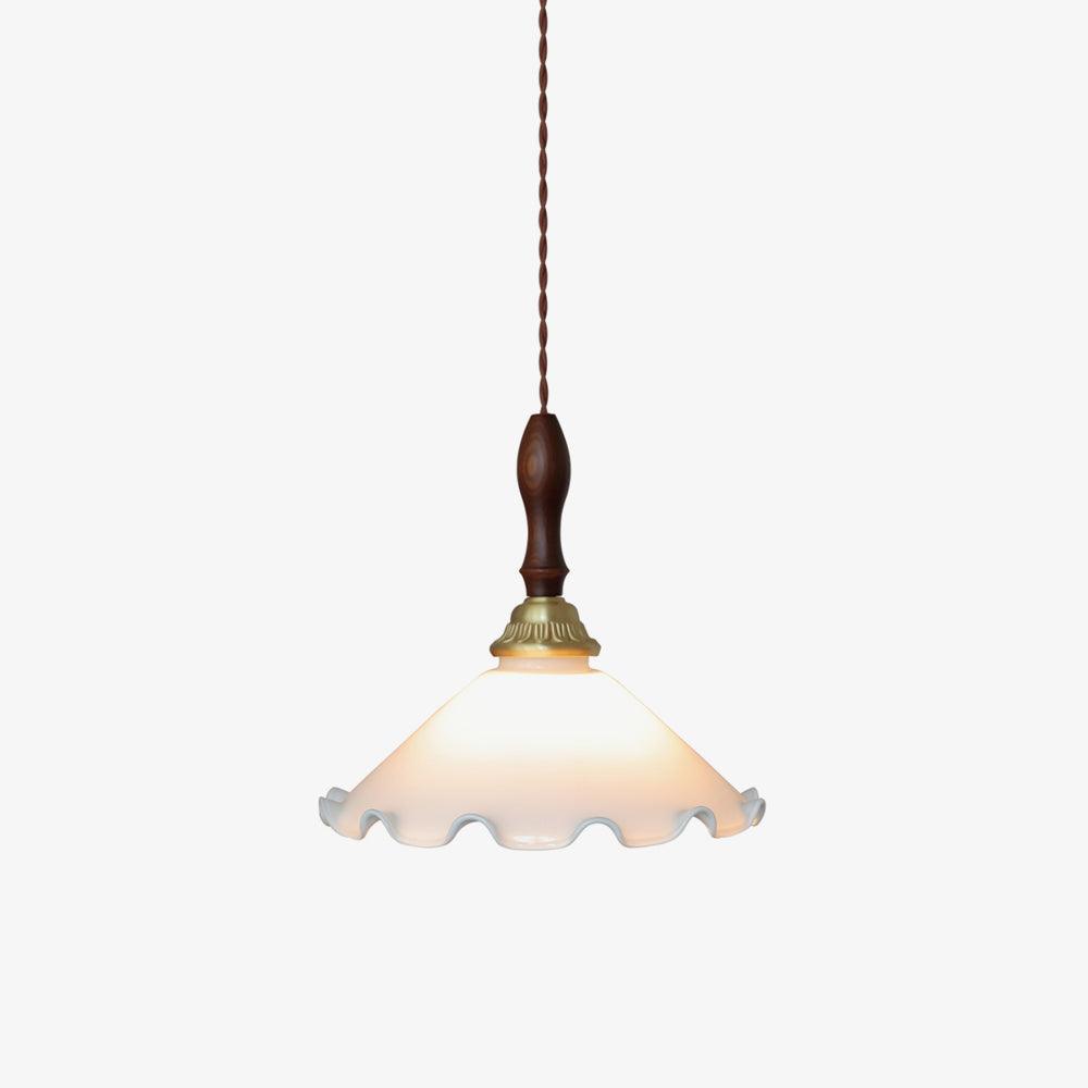 Floria Milky Flower Pendant Light