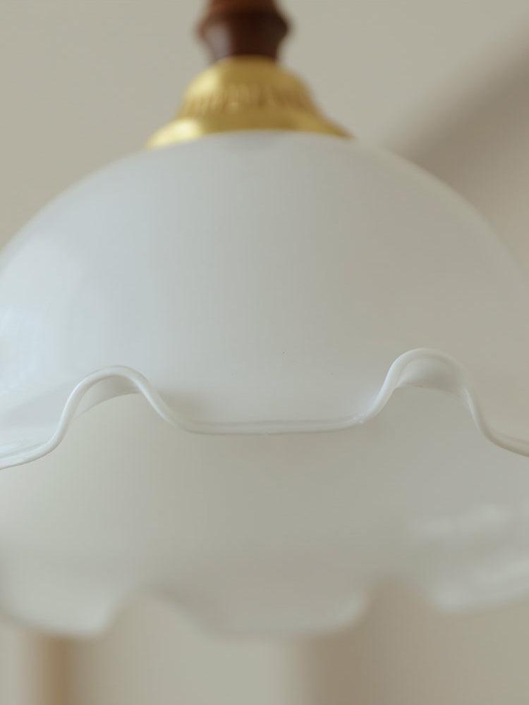 Floria Milky Flower Pendant Light