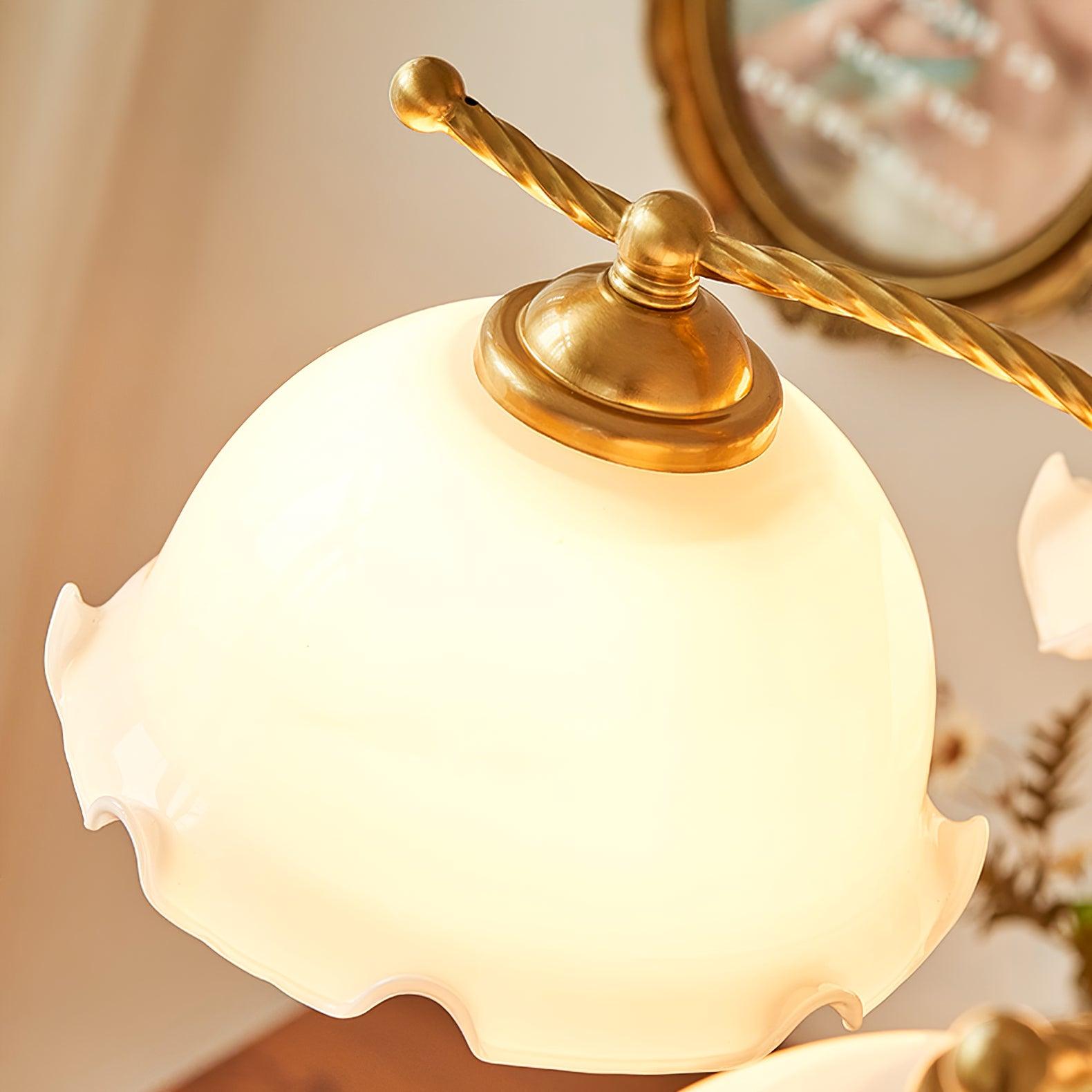 Daisy Vintage Glass Chandelier