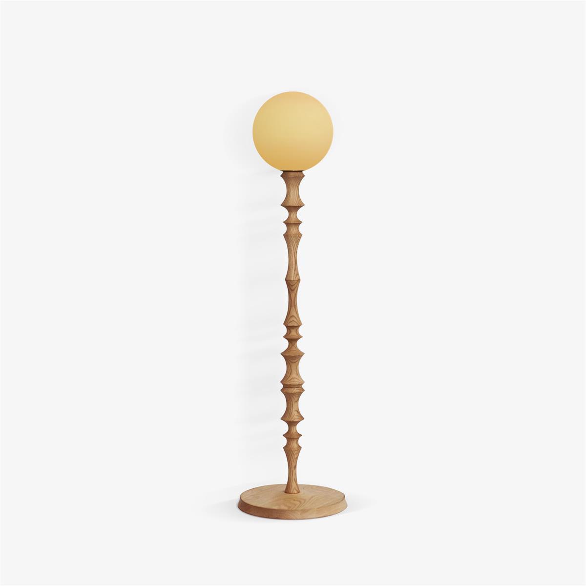 Vilten Elegant Wood Floor Lamp