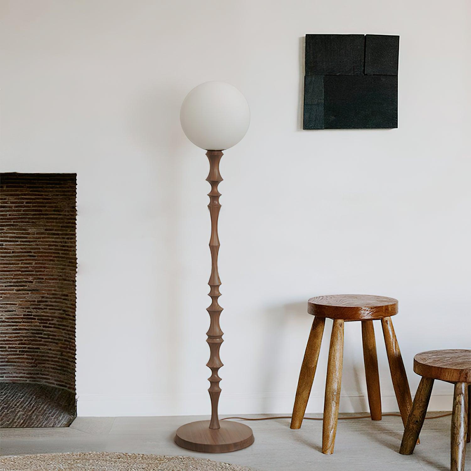 Vilten Elegant Wood Floor Lamp