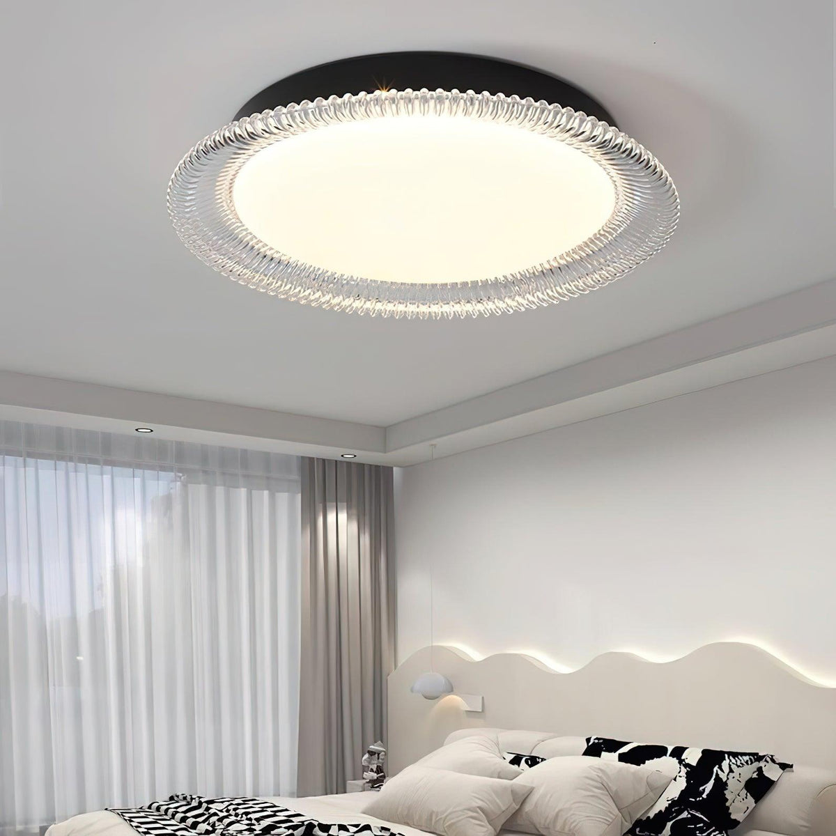 Crystaline Minimalist Aluminum Ceiling Lamp