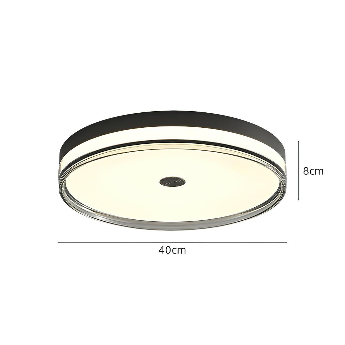 Halo Fashion Brass Ceiling Lamp