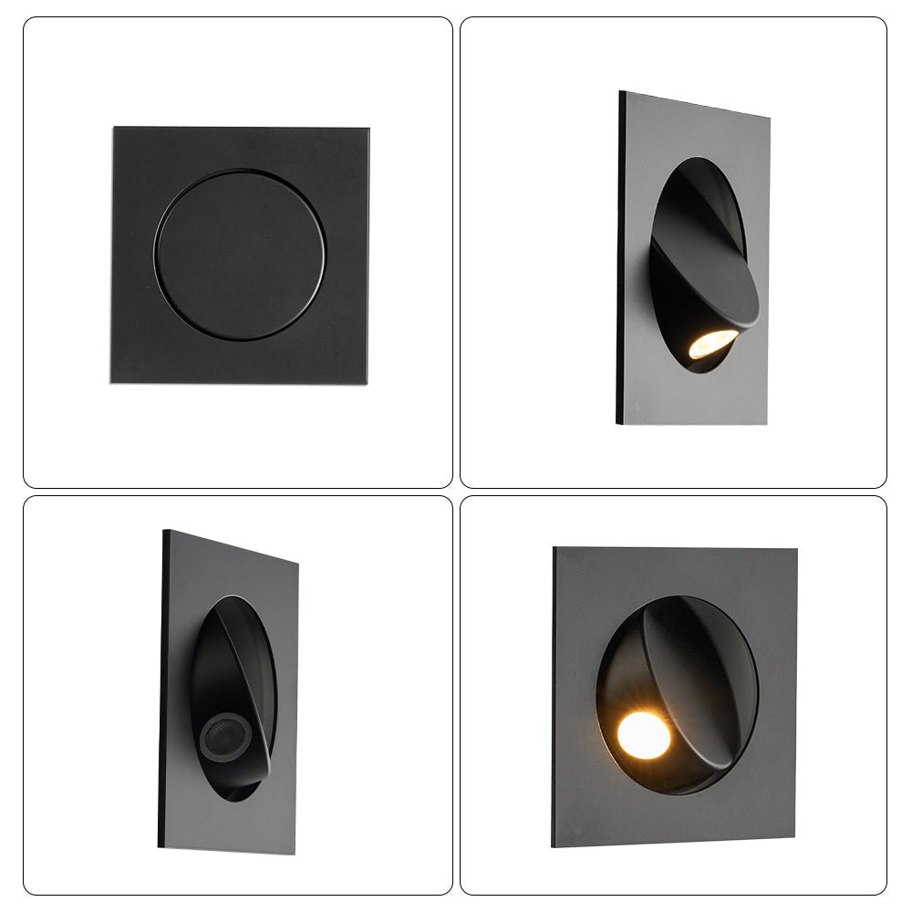 Evander Recessed Rotatable Sconce