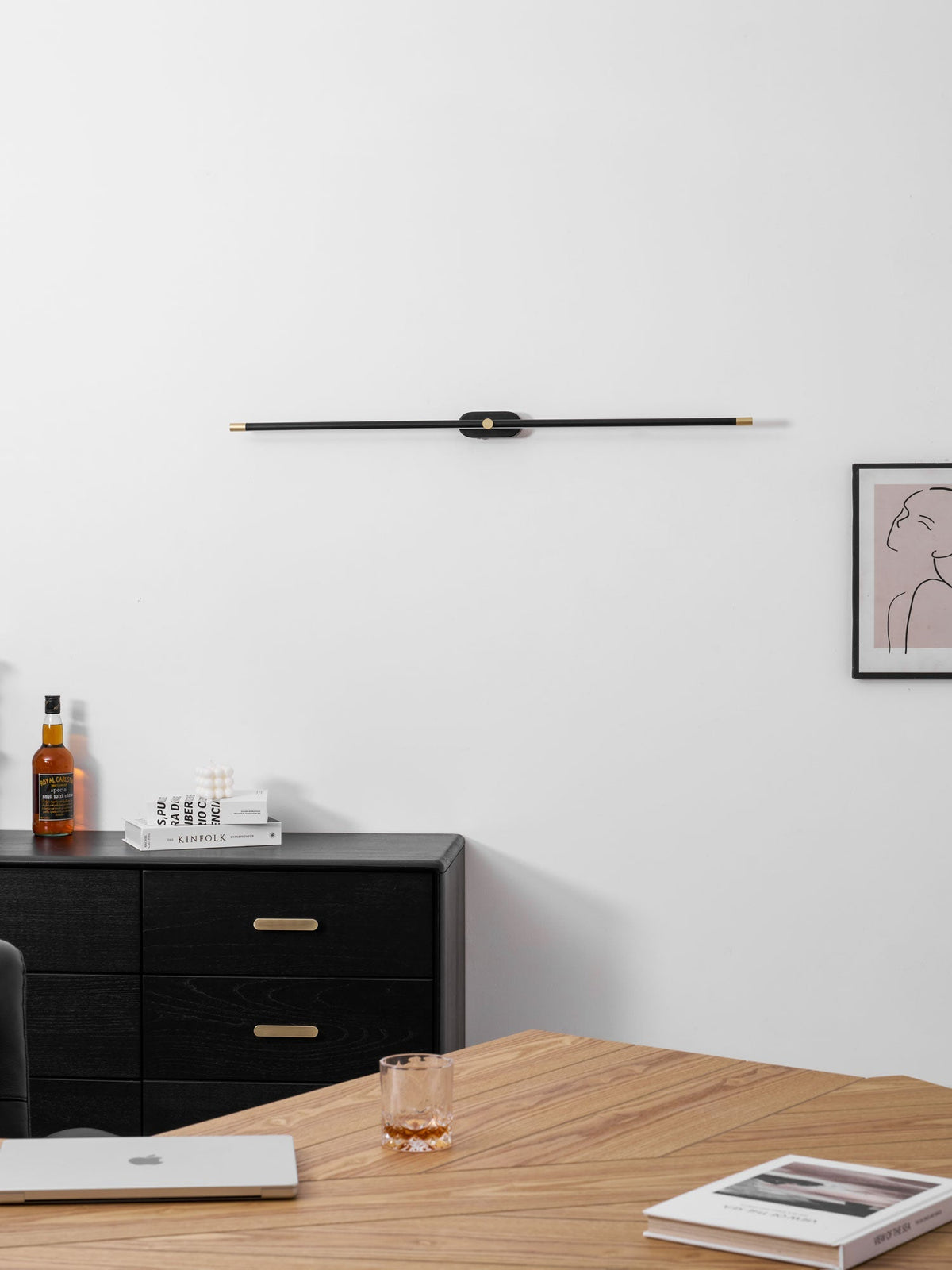 Aldershire Linear Rechargeable Indoor Wall Light