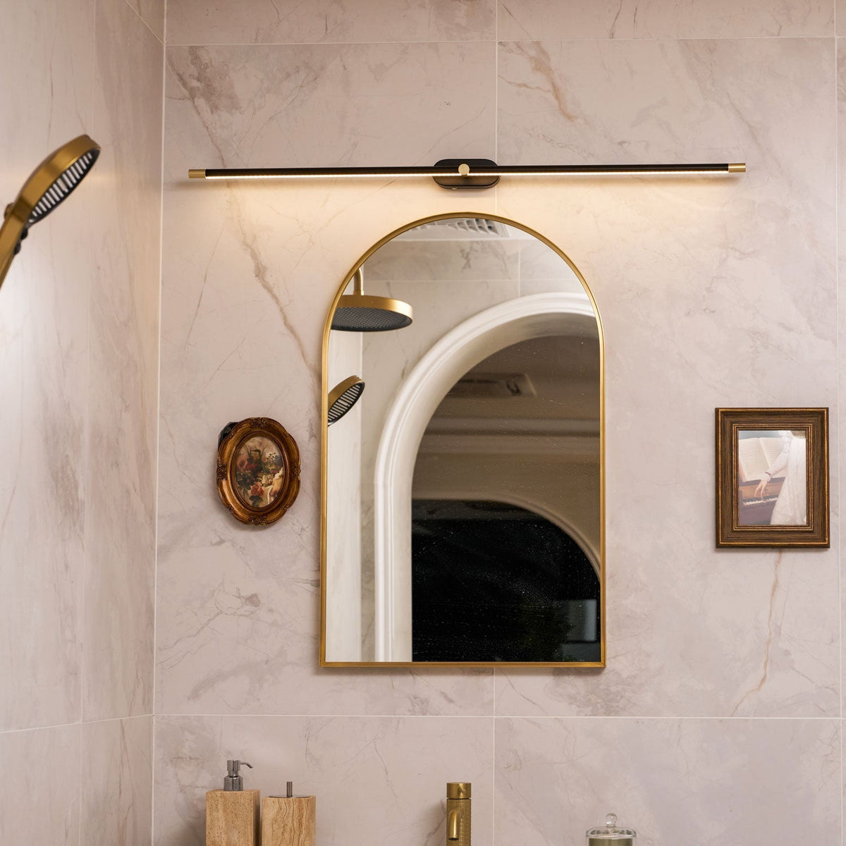Aldershire Linear Rechargeable Indoor Wall Light