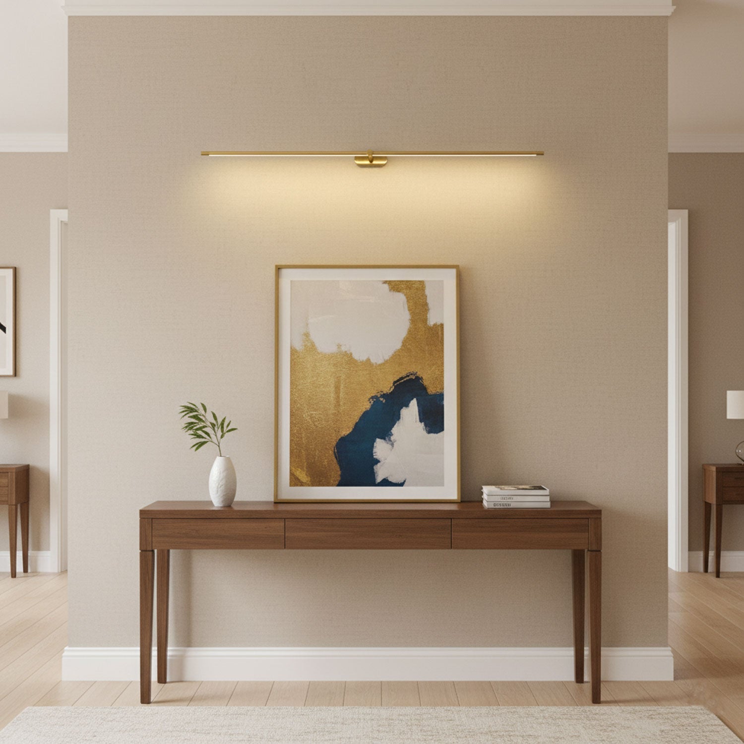 Aldershire Linear Rechargeable Indoor Wall Light