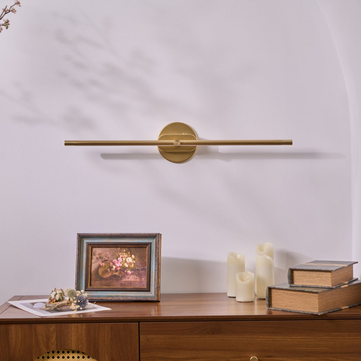 Flano Minimalist Linear Rechargeable Wall Lamp - Neutral Decor