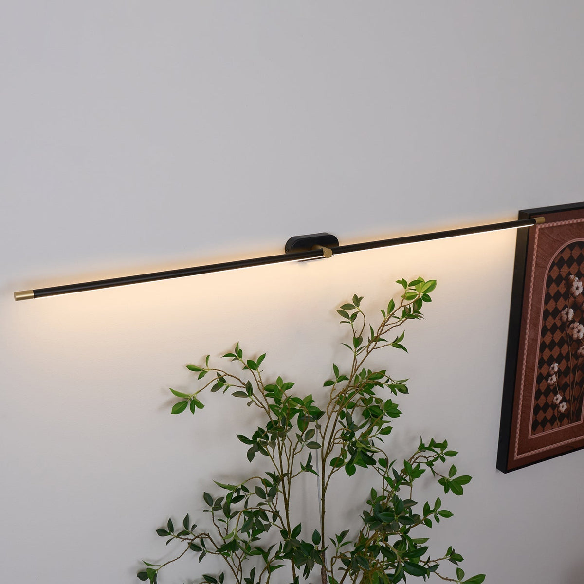 Flano Minimalist Linear Rechargeable Wall Lamp - Neutral Decor