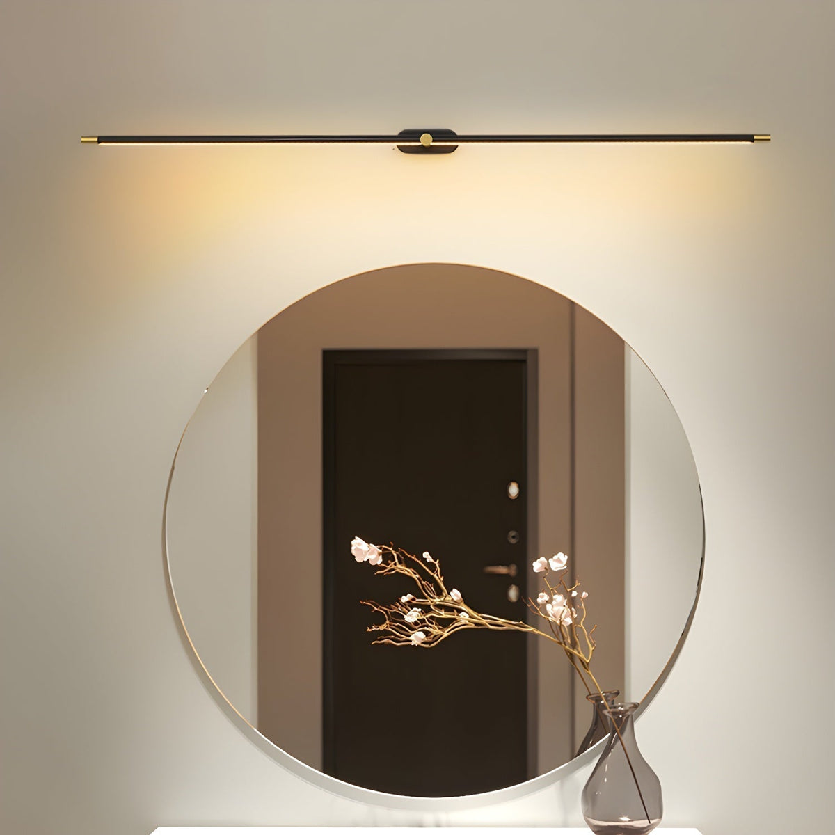 Flano Minimalist Linear Rechargeable Wall Lamp - Neutral Decor