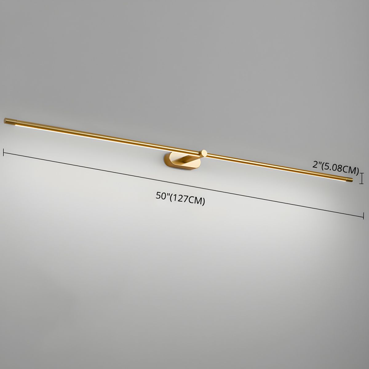 Flano Minimalist Linear Rechargeable Wall Lamp - Neutral Decor