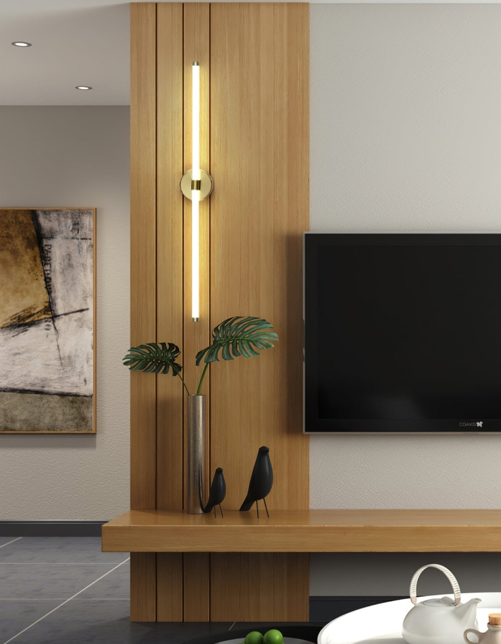 Orelalenne Classic Minimalist Vertical Sconce Wall lamp