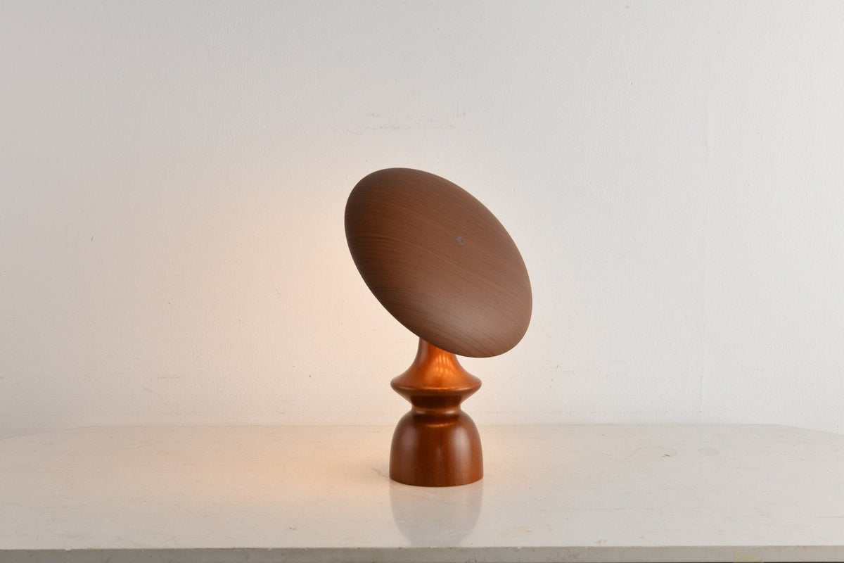 Orbis Vintage Wood Table Lamp