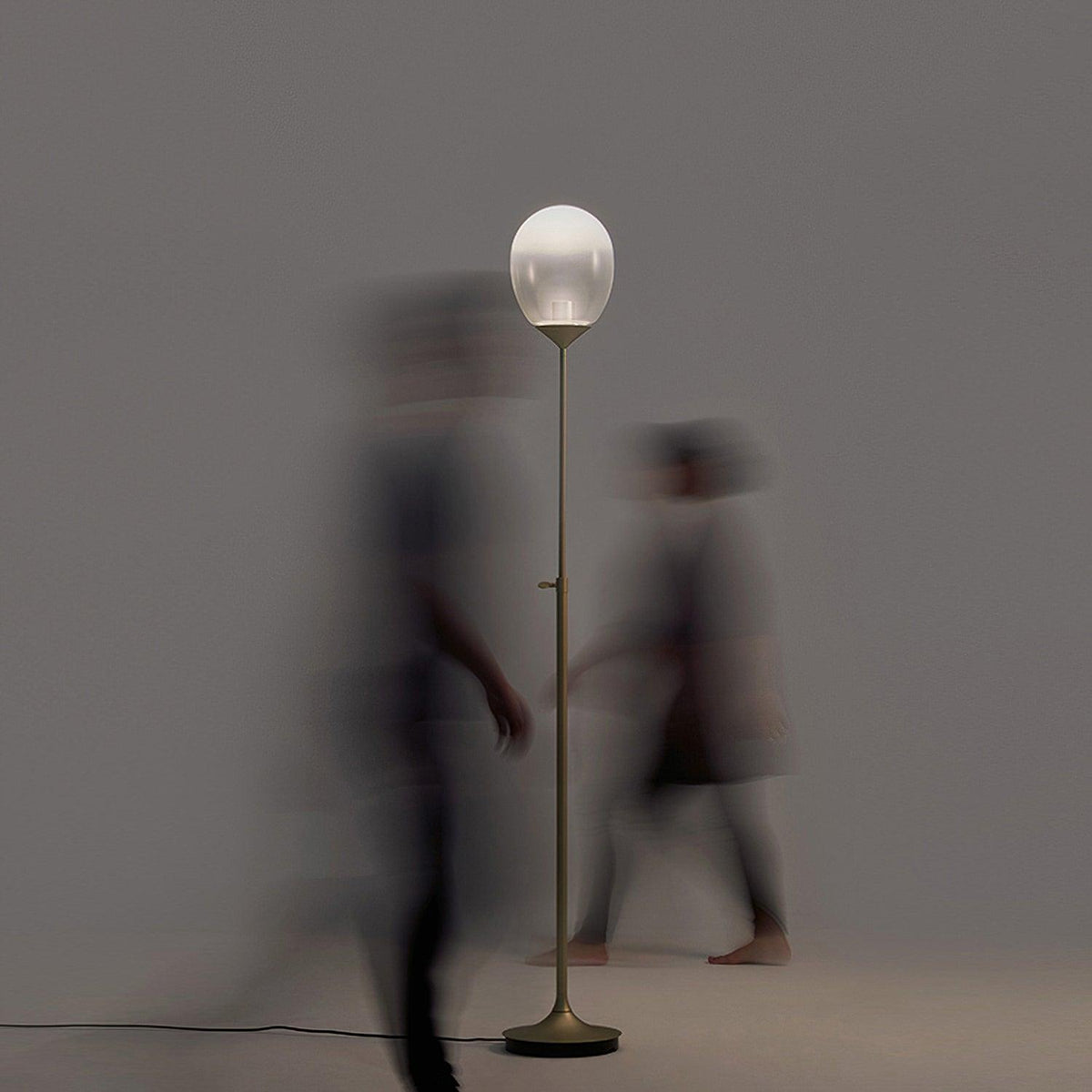 Unex Gold Glass Artistic Table Lamp