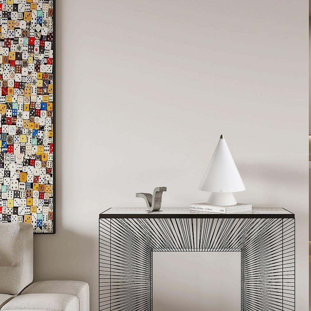Lrtvin Minimalist Glass Table Lamp