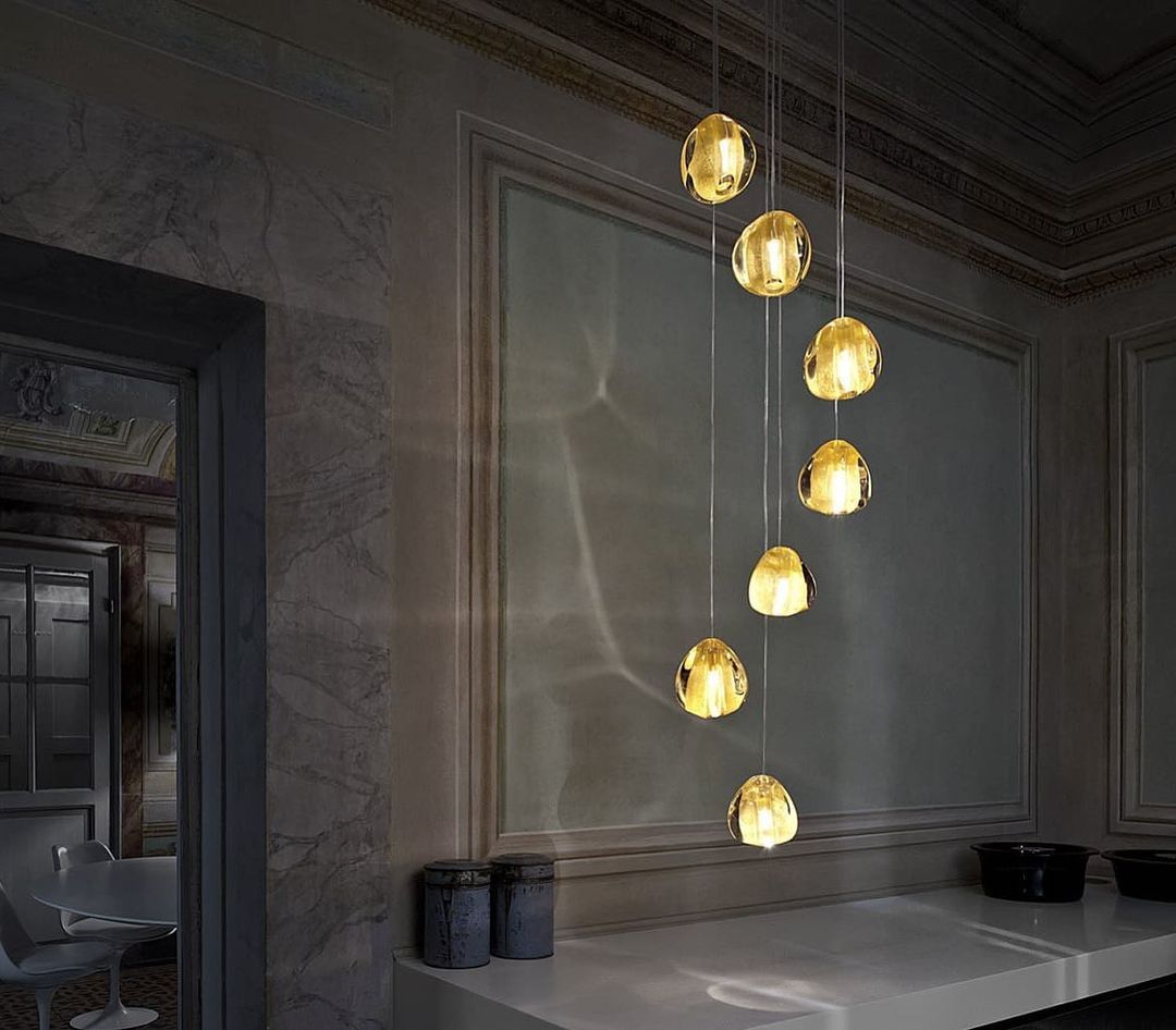 Gevlin Postmodern Luxury Cherry Crystal Pendant Lamp