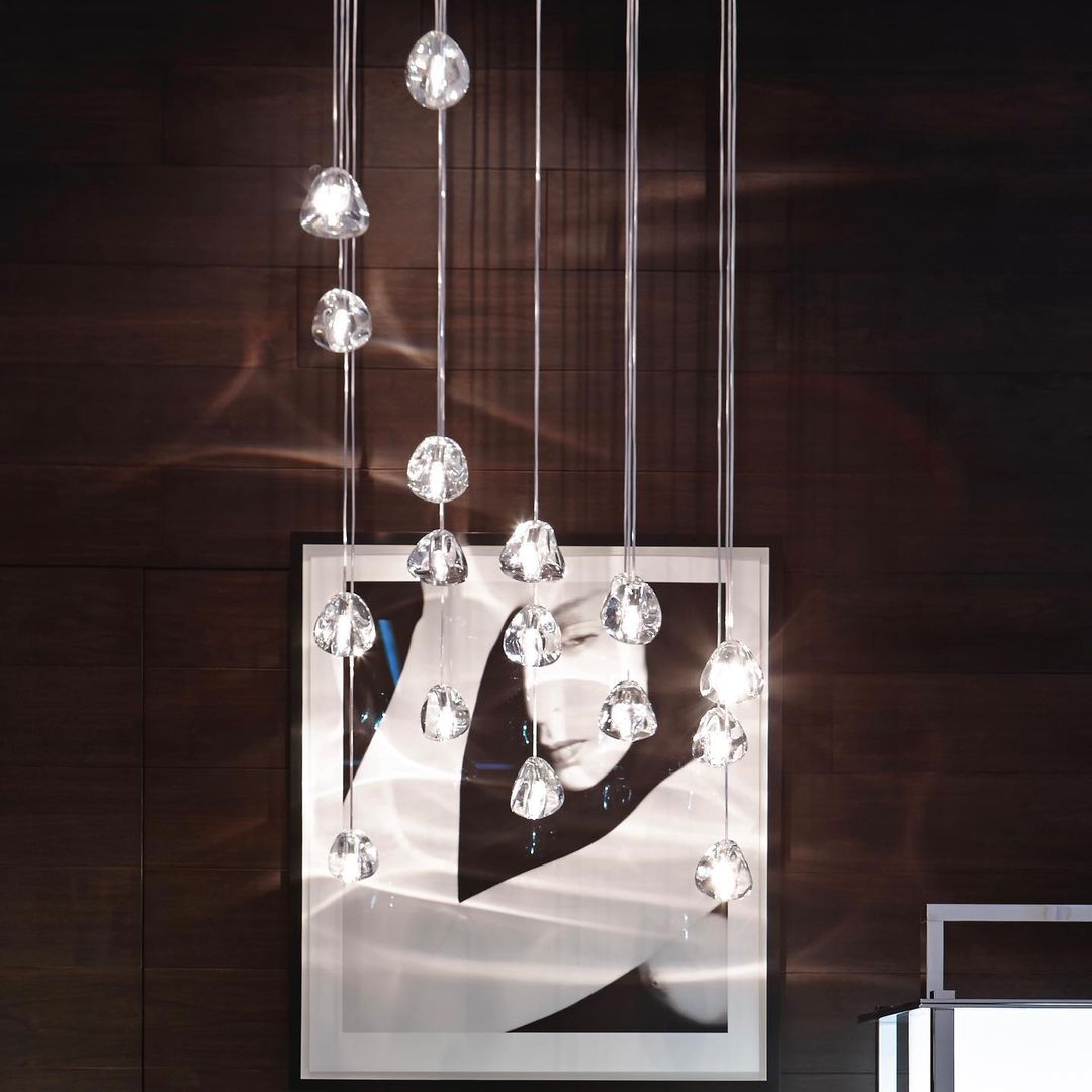 Gevlin Postmodern Luxury Cherry Crystal Pendant Lamp
