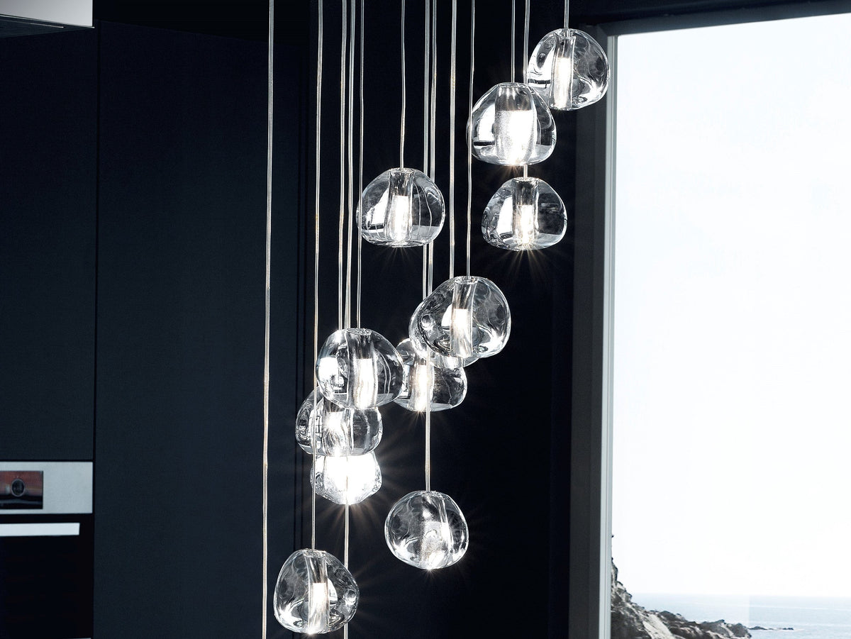 Gevlin Postmodern Luxury Cherry Crystal Pendant Lamp