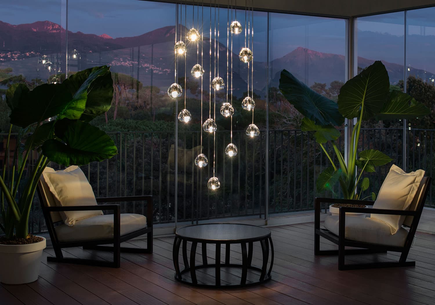Gevlin Postmodern Luxury Cherry Crystal Pendant Lamp