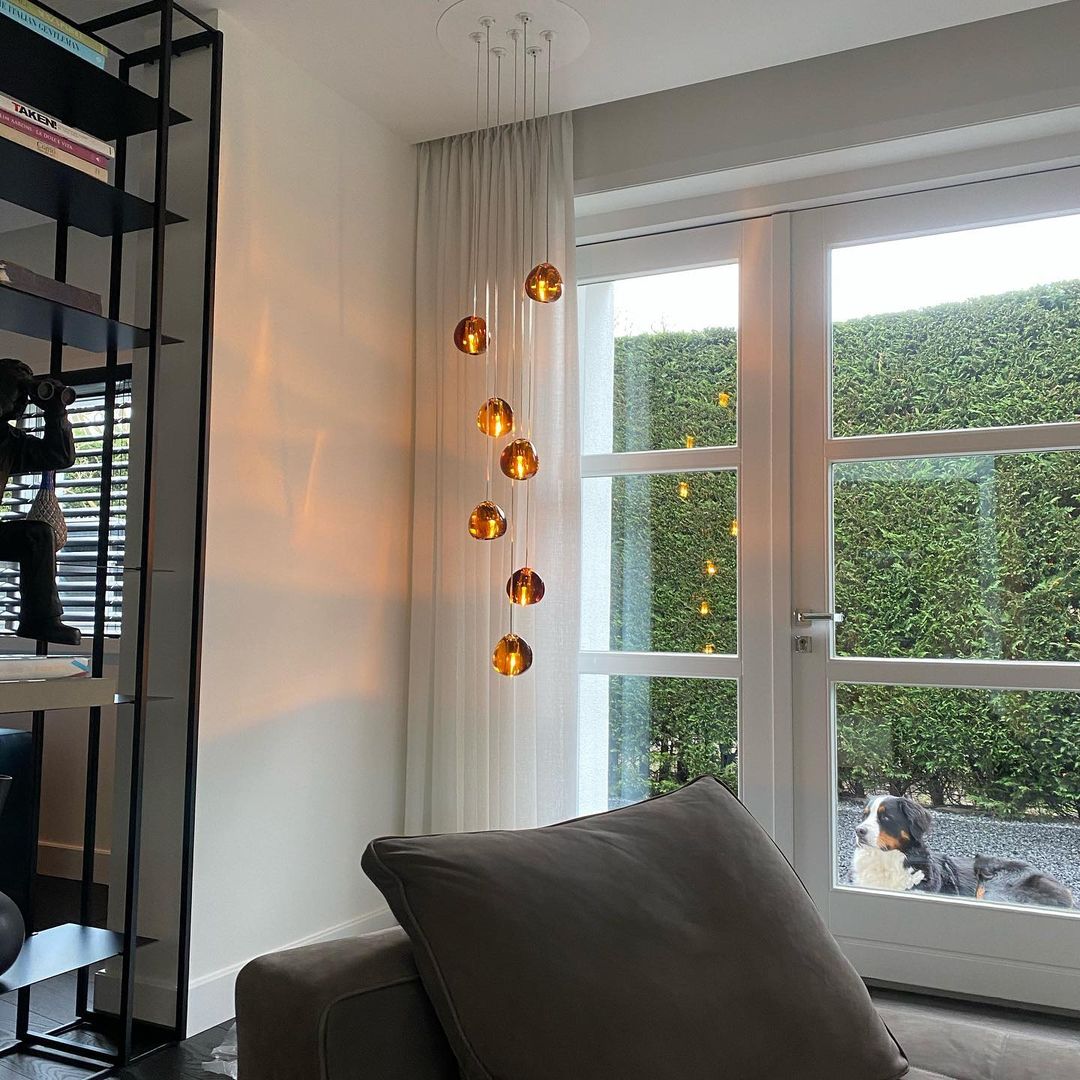 Gevlin Postmodern Luxury Cherry Crystal Pendant Lamp