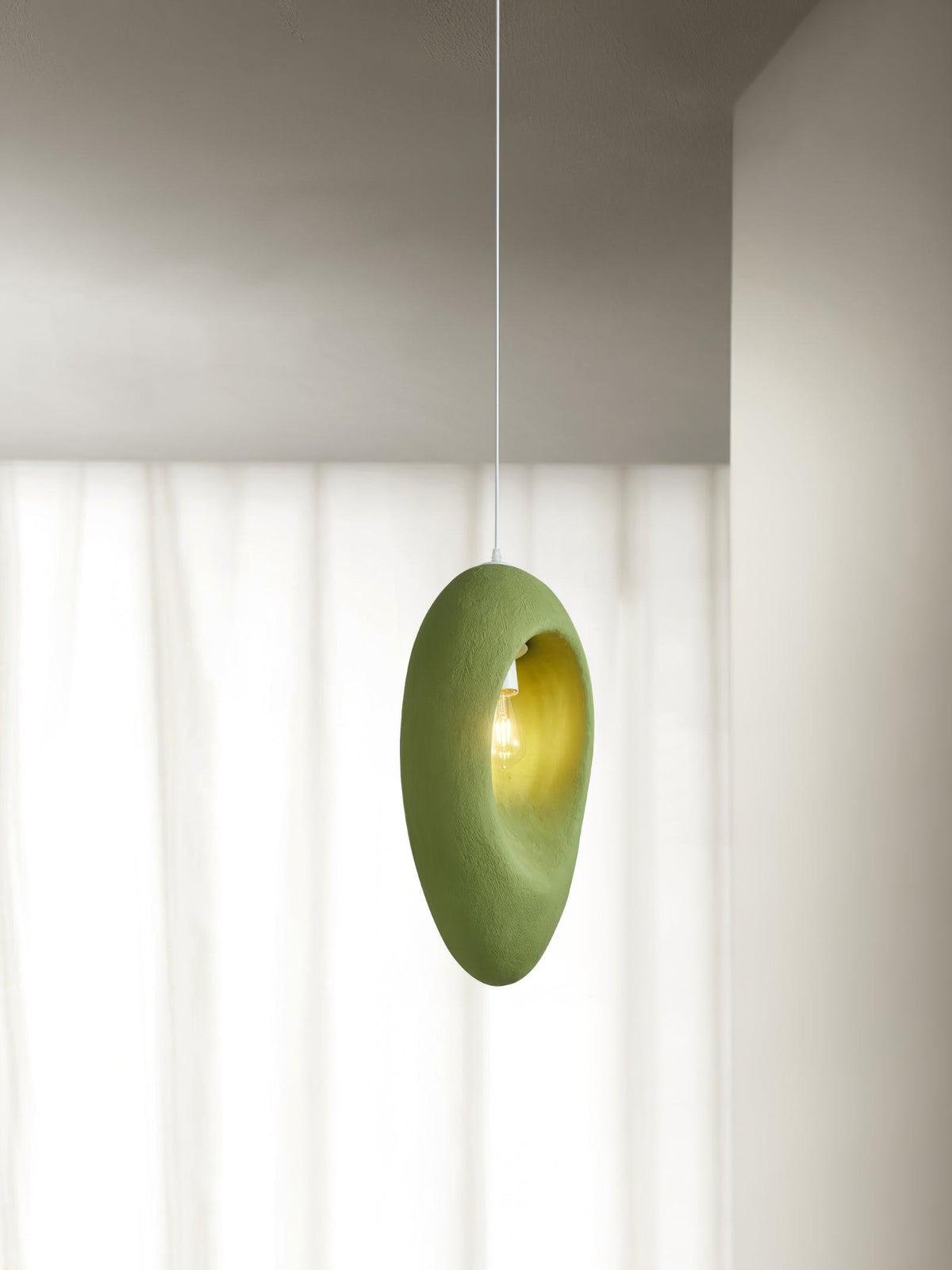 Ulrinara Modern Minimalist Plastic Pendant Light