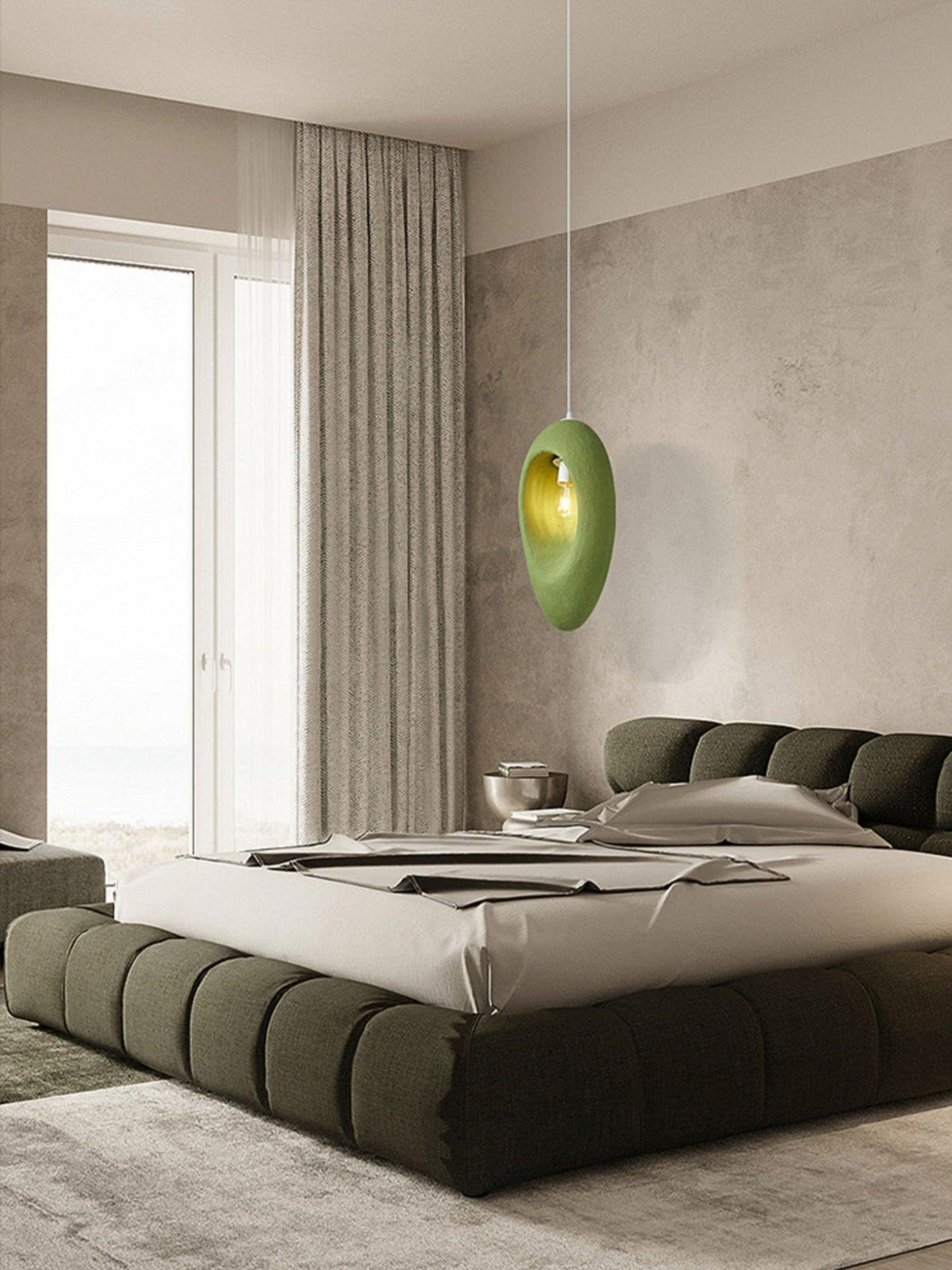 Ulrinara Modern Minimalist Plastic Pendant Light