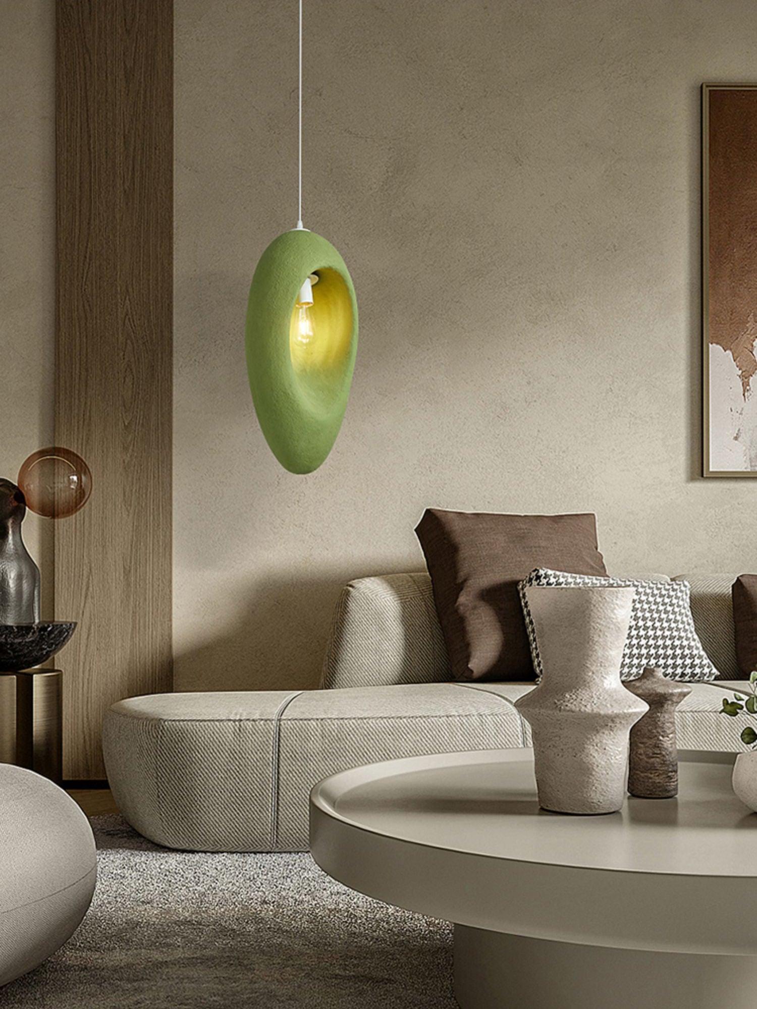 Ulrinara Modern Minimalist Plastic Pendant Light