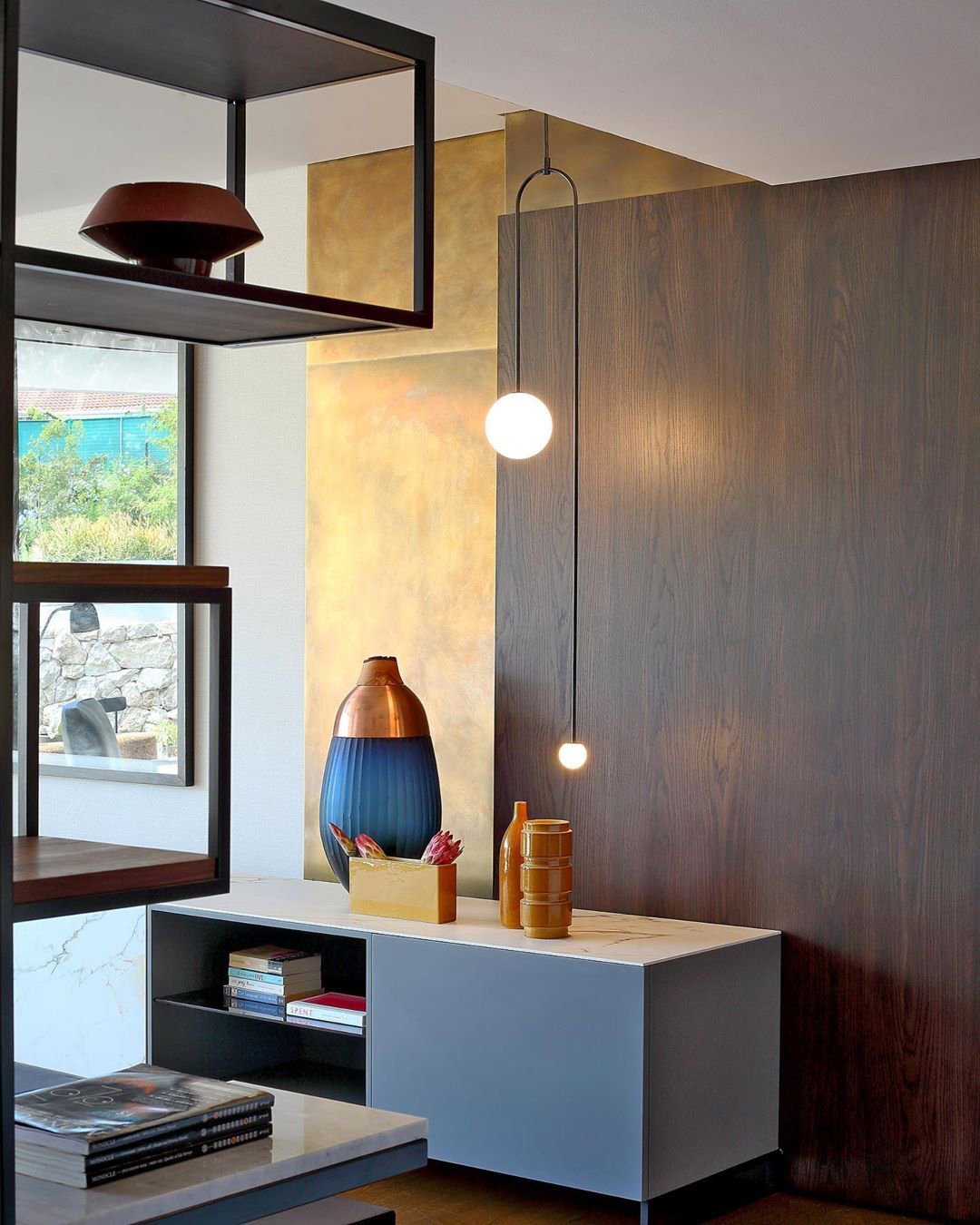 Viraiseon Chandelier Mobile Black Minimalist
