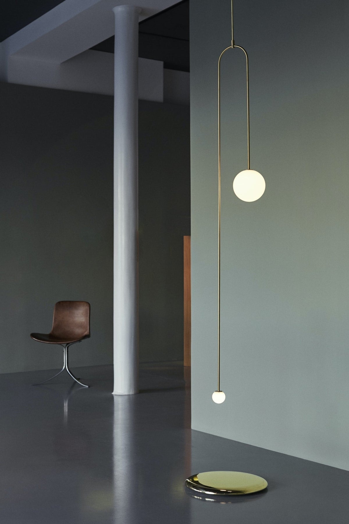 Viraiseon Chandelier Mobile Black Minimalist