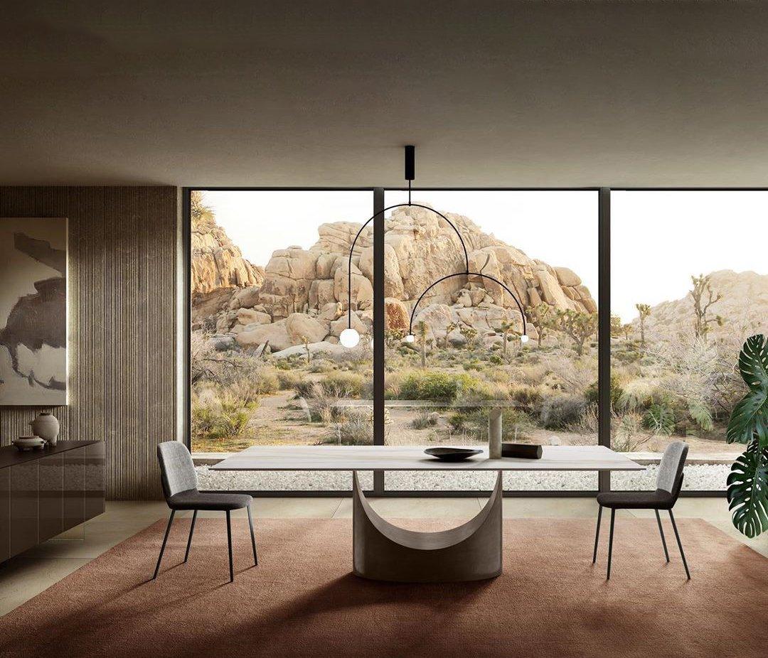 Viraiseon Chandelier Mobile Black Minimalist